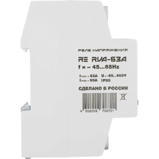 Реле напряжения RE RVA-63А c TFT матрицей