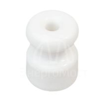 Изолятор ОП керамика бел. (уп.50шт) Bironi R1-551-01-50