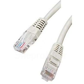 Патч-корд UTP 5e кат. литой 2.0м сер. Rexant 18-1005