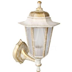 Светильник садово-парковый PP4101/02 C66 НБУ 06-60-001 У1 &amp;quot;Леда1&amp;quot; 6-гран. пласт. +пласт. бел. под бронзу Camelion 13837