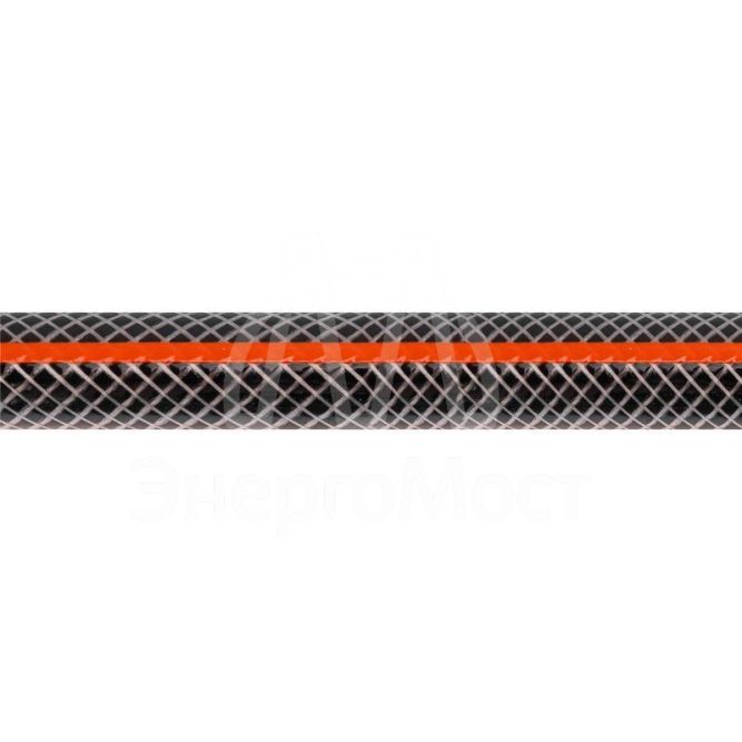 Шланг поливочный ПВХ 3-х слойный армированный 3/4дюйм 25м Стандарт Плюс ЧЕТЫРЕ СЕЗОНА 62-0226-1