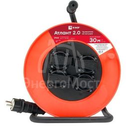 Удлинитель на катушке 4х30м с заземл. 16А IP44 Гефест 2.0 КГ 3х1.5 3.5кВт PROxima EKF UKA02-16-315R-4-30-IP44