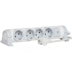 Удлинитель 4х1.5м с заземл. 16А IP20 &amp;quot;Комфорт&amp;quot; Leg 694626