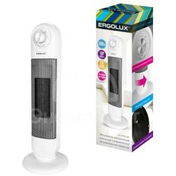 Тепловентилятор ELX-FH03-C01 PRO 220-240В 40/1000/2000Вт бел. Ergolux 14540