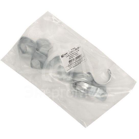 Скоба крепежная однолапковая d25-26мм метал. (уп.10шт) PROxima EKF sm-1-25-26-r