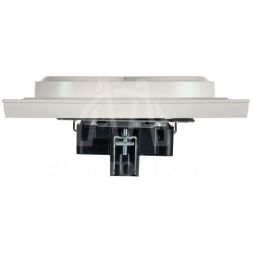 Розетка 2-м СП BRITE РС12-3-БрЖ 16А в сборе с заземл. без защ. шторок жемчуж. IEK BR-R21-16-K36-F