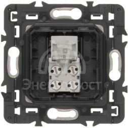 Розетка телефонная СП Celiane RJ11 механизм Leg 067340