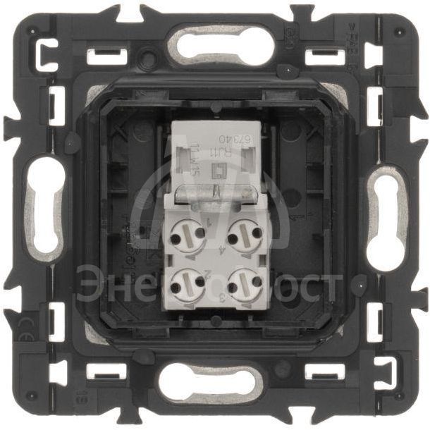 Розетка телефонная СП Celiane RJ11 механизм Leg 067340