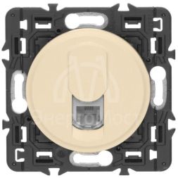 Розетка телефонная СП Celiane RJ11 механизм Leg 067340