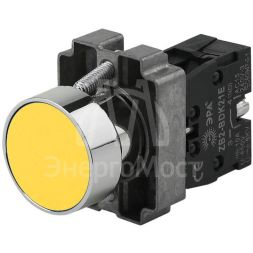 Кнопка управления LAY5-BA51 без подсветки желт. 1з BBT60-BA-K05E ЭРА Б0045668