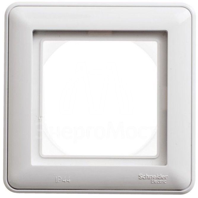 Рамка 1-м W59 Aqua IP44 бел. SE KD-1B-18