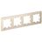 Рамка 4-м AtlasDesign Air беж./дым. бел. SE ATN220204