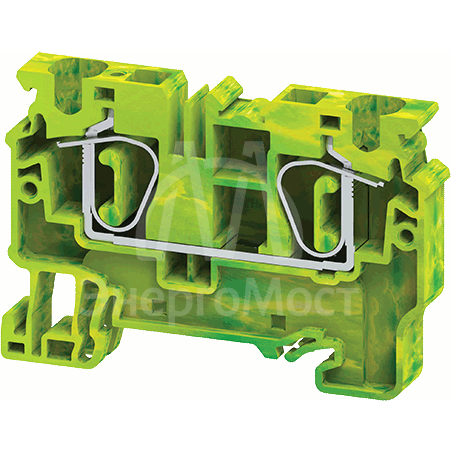 Клемма заземляющая пружинная OptiClip CXG-6-PE-I-(0.2-6)-PEN КЭАЗ 289761