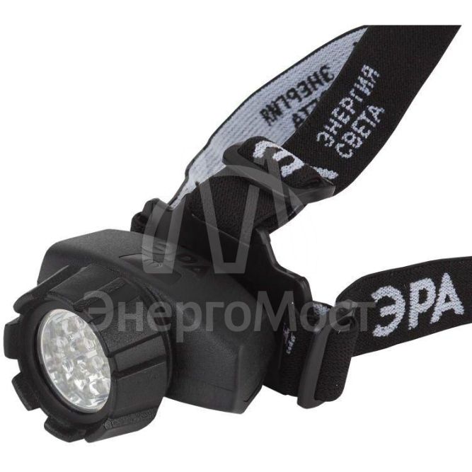 Фонарь GB-603 налобный 14хLED 3хAAA 4 реж. черн. блист. ЭРА Б0031383