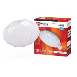 Светильник светодиодный DECO ДАЙМОНД 18Вт 230В 4000К 1170лм 230мм IN HOME 4690612033631