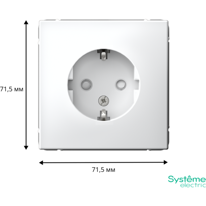 Розетка ArtGallery 16А с заземл. защ. шторки механизм лотос SE GAL001345