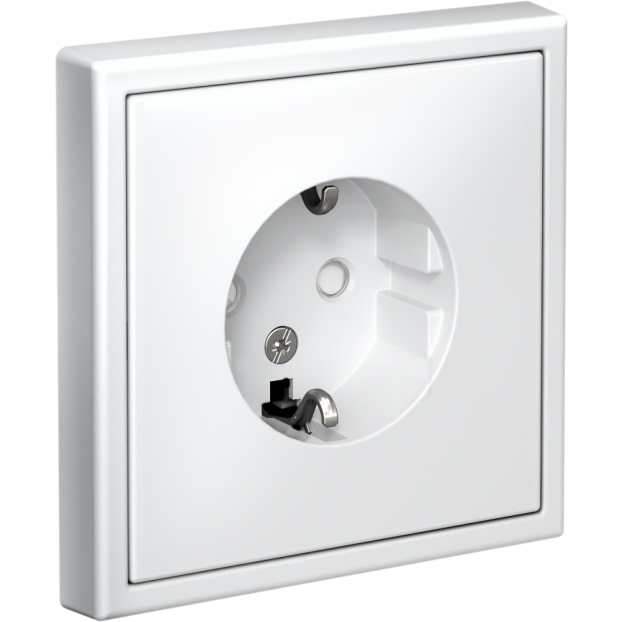 Розетка ArtGallery 16А с заземл. защ. шторки механизм лотос SE GAL001345