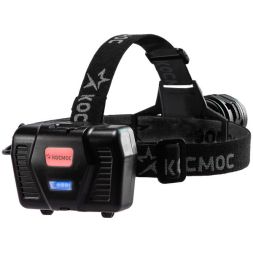 Фонарь налобный аккум. 10Вт Laser LED/Li-ion18650 3х1200мА.ч алюм. КОСМОС (KOC854Lit)