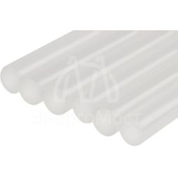 Стержень клеевой d11мм L100мм прозр. (блист.6шт) Rexant 09-1225