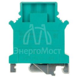 Клемма заземления винтовой зажим 2 точки подключения 16кв.мм DKC KRUSLG-16N