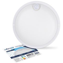 Светильник светодиодный СПП ИД-1565-КРУГ 15Вт 6500К IP65 1350лм 140мм герметичный с инфракрасным датчиком NEOX 4690612066097