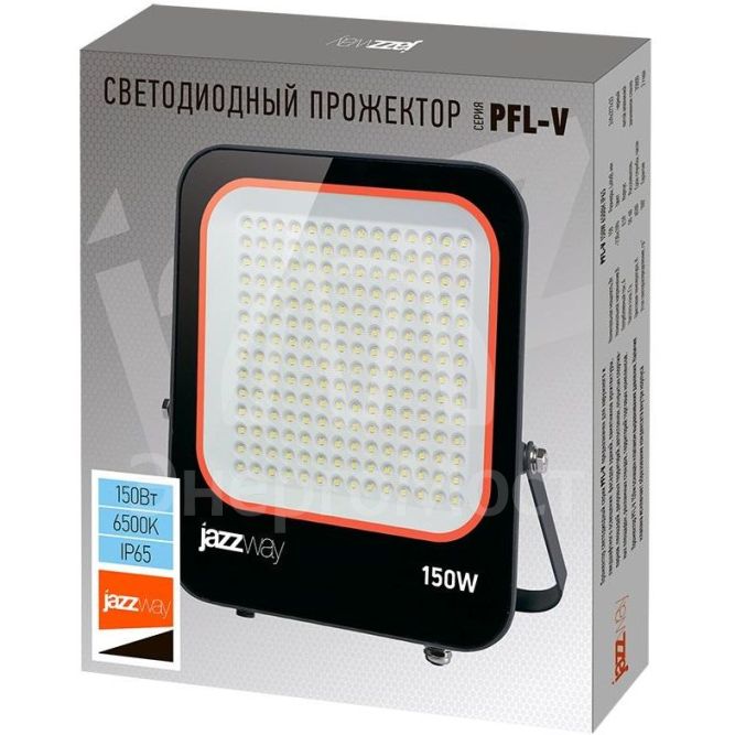 Прожектор светодиодный PFL-V 150Вт 6500К IP65 JazzWay 5039773