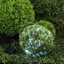 Гирлянда садовая ERASF22-17 Нить на солнечной батарее холодный свет 21.9м ЭРА Б0053368