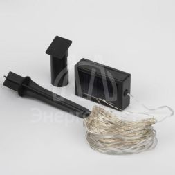 Гирлянда садовая ERASF22-17 Нить на солнечной батарее холодный свет 21.9м ЭРА Б0053368