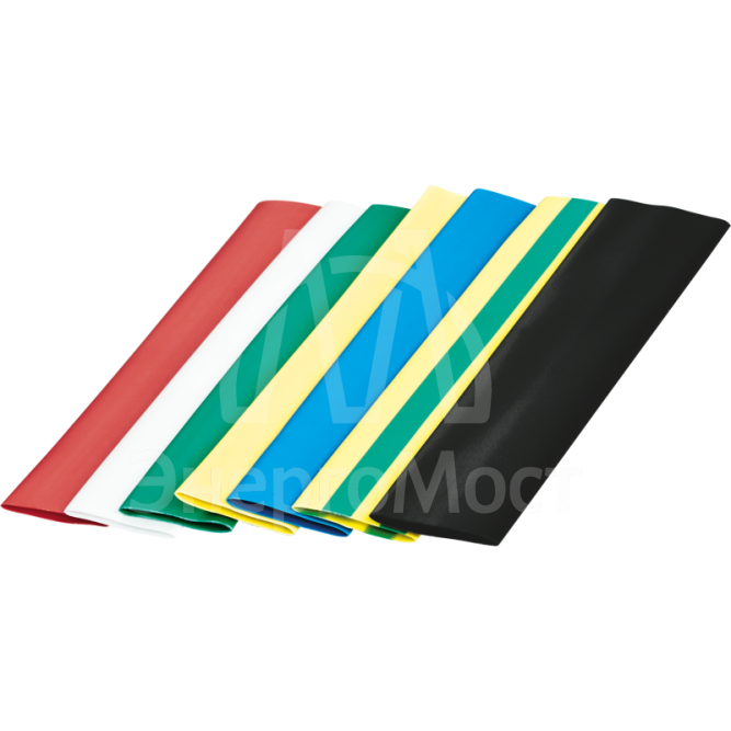 Набор трубок термоусадочных среднестен. NST-8/4-10-21 10ммх21шт 8/4 разноцвет. Navigator 71119