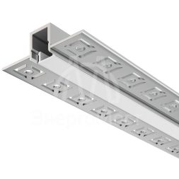 Профиль алюминиевый скрытого монтажа 53х13 Maytoni ALM-5313A-S-2M