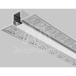 Профиль алюминиевый скрытого монтажа 53х13 Maytoni ALM-5313A-S-2M