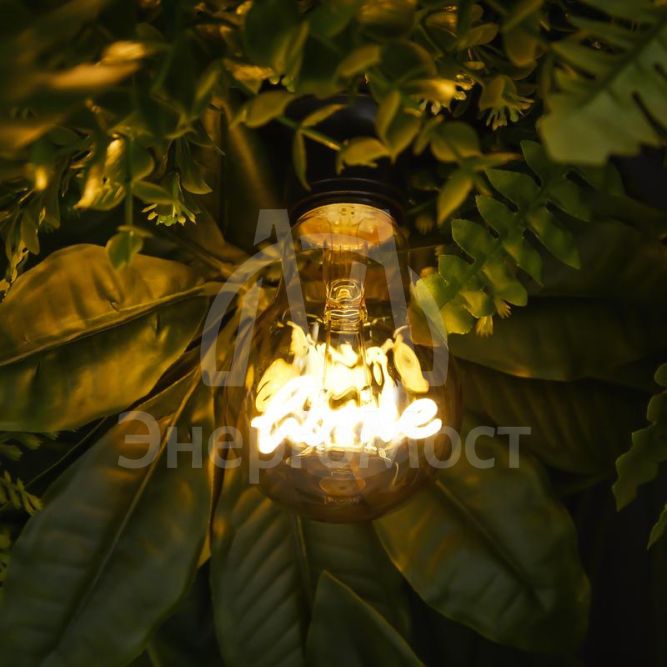 Лампа светодиодная филаментная Loft 271 A60 3Вт 2400К E27 Voltega 8581