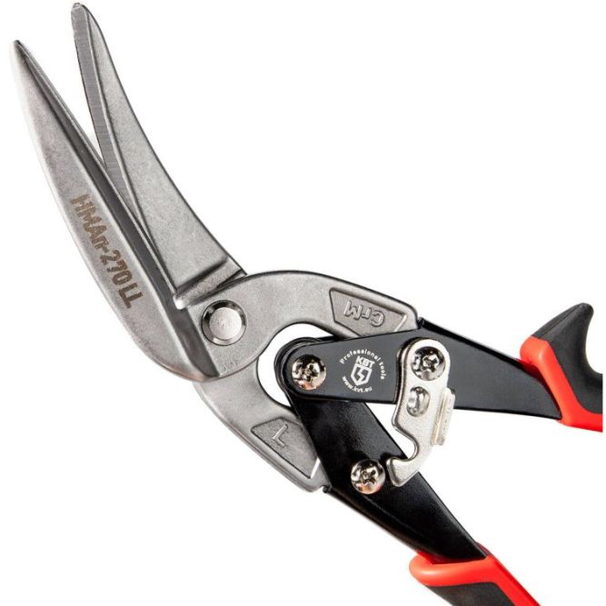 Ножницы по металлу лев. проходные НМАп-270 LL ПРОФИ КВТ 104428