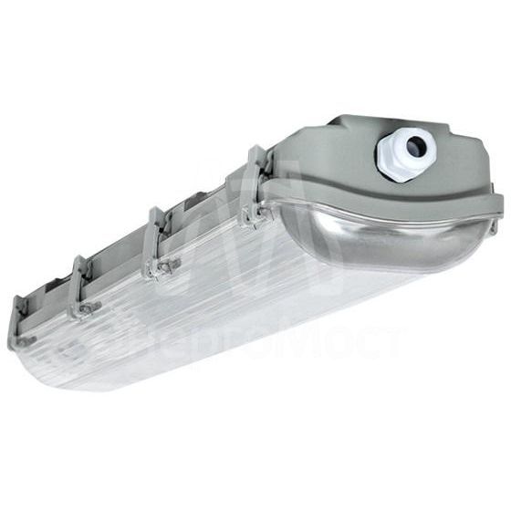 Светильник ДСП-3002 под LED лампу 2хT8 600мм пылевлагозащ. PROxima EKF TPL-3002-2Х060