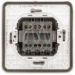 Выключатель Эксперт 11-1524-01 двойн. IP55 10АХ-250В СУ бел. Эра Б0063271