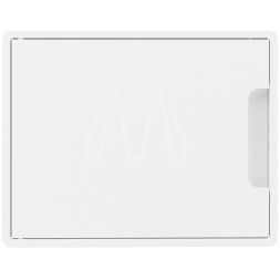 Щиток встраиваемый FRAME 8мод. с бел. дверцей с 2 шинами PEN на 6 и 8 отверст. бел. DKC F08B1WW