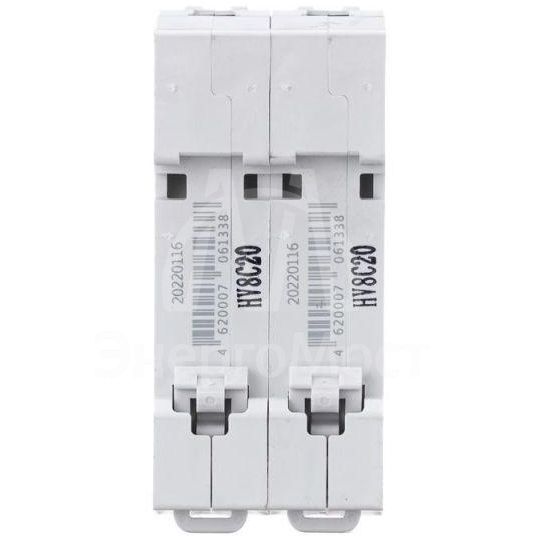 Выключатель автоматический модульный 2п C 20А 4.5кА ВА-101 SchE 11067DEK