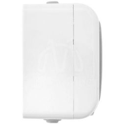 Розетка 1-м ОП Мурманск 16А IP54 с заземл. защ. шторки с крышкой сер. EKF EFR16-029-30-54