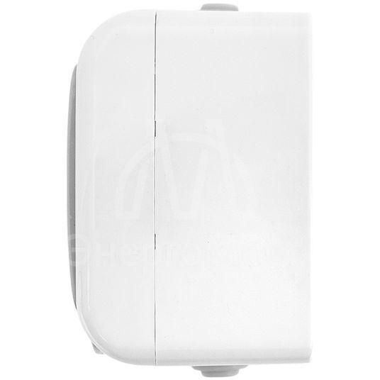 Розетка 1-м ОП Мурманск 16А IP54 с заземл. защ. шторки с крышкой сер. EKF EFR16-029-30-54