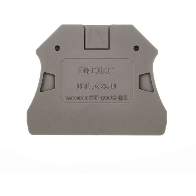 Изолятор торцевой для клемм TUR-2.5-10 сер. DKC D-TUR-2.5-10R