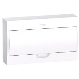 Бокс ОП Easy9 навес. с бел. двер. 1 ряд 18мод IP40 IK07 63А 2 клеммы SchE EZ9E118P2SRU