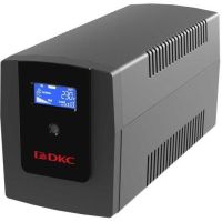 Источник бесперебойного питания ИБП Info LCD 1500В.А IEC C13 (4) USB + RJ45 DKC INFOLCD1500I