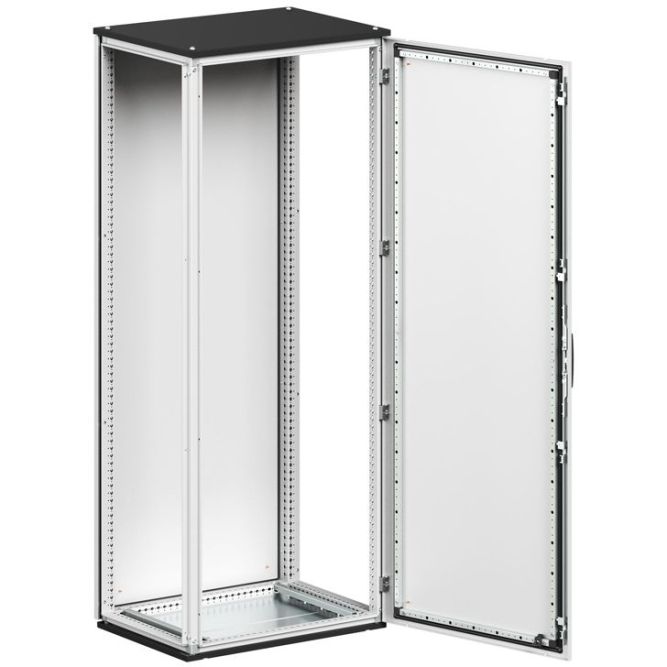 Корпус напольный CQE N 2000х800х400мм с одностворчат. дверью и с задн. панелью собран. RAM block DKC R5CQEN2084A