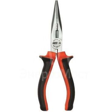 Тонкогубцы 160мм 1000В оранж. серия SHTOK 08106