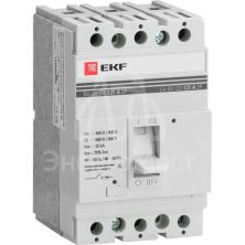 Выключатель автоматический 3п 125/50А 25кА ВА-99 PROxima EKF mccb99-125-50