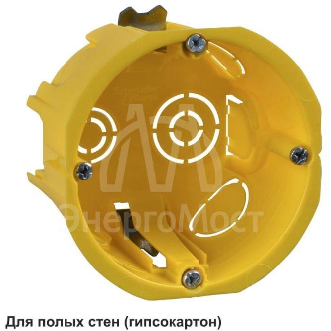 Коробка установочная 68(65)х45мм для полых стен SE IMT35150