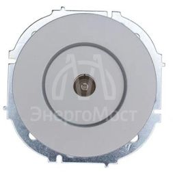 Розетка телевизионная оконечная СП OSEN механизм сер. матов. LEZARD 743-7488-130