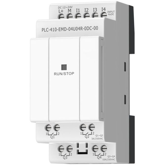 Модуль входов выходов ПЛК 410 4 UI (0-10В/DI) 4 RO 24В DC ONI PLC-410-EMD-04U04R-0DC-00