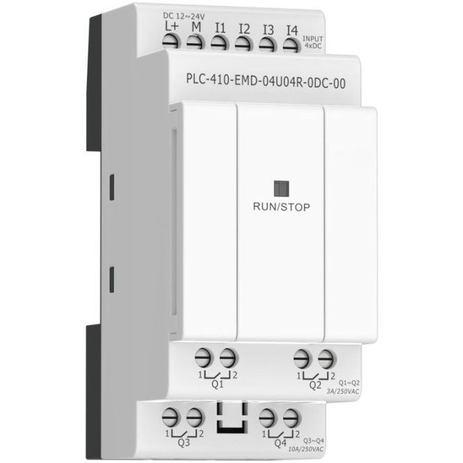 Модуль входов выходов ПЛК 410 4 UI (0-10В/DI) 4 RO 24В DC ONI PLC-410-EMD-04U04R-0DC-00