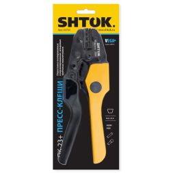 Пресс-клещи ПК-23+ матрица профиль трапеция 10-25кв.мм (03702) SHTOK 376209